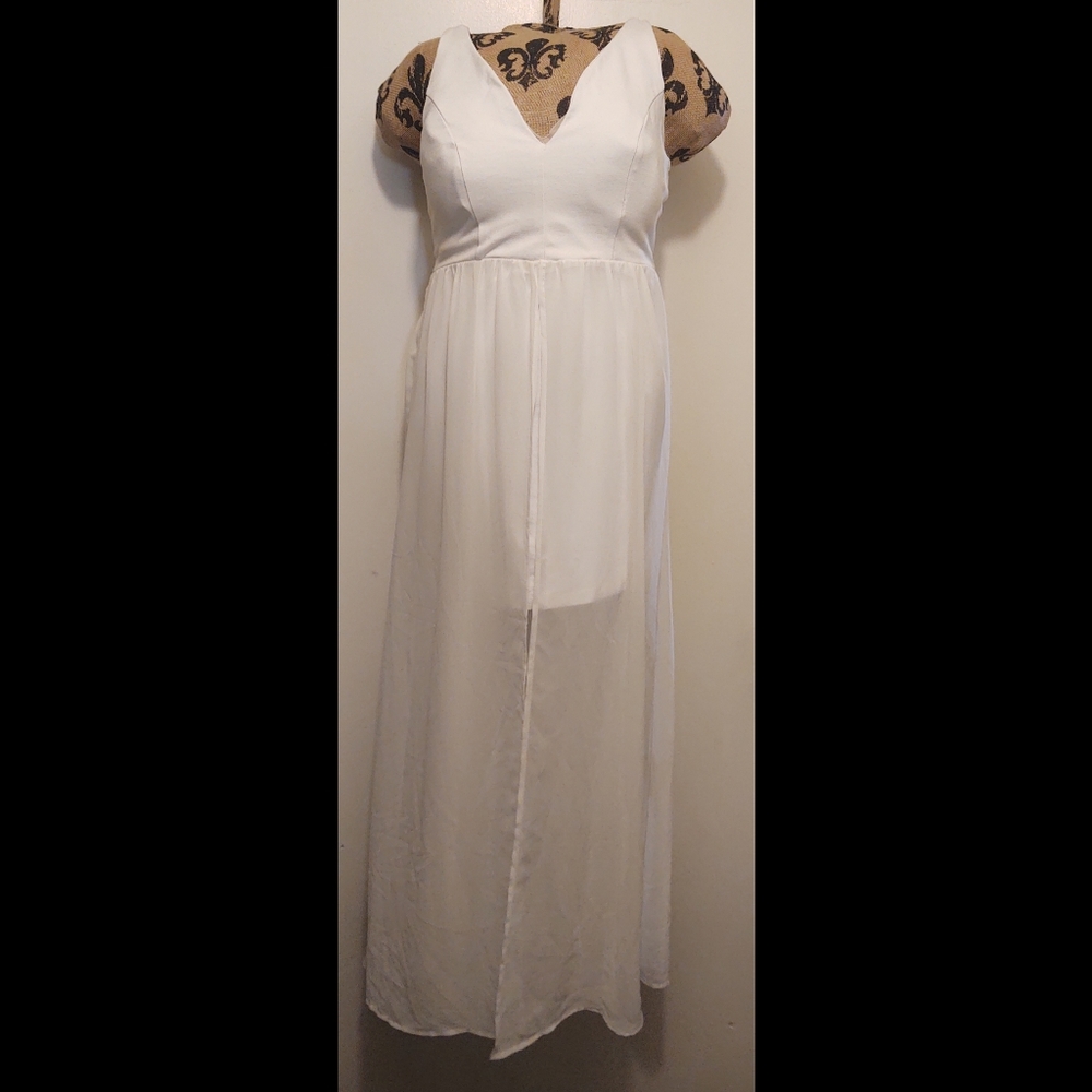 J for Justify high/low dress
